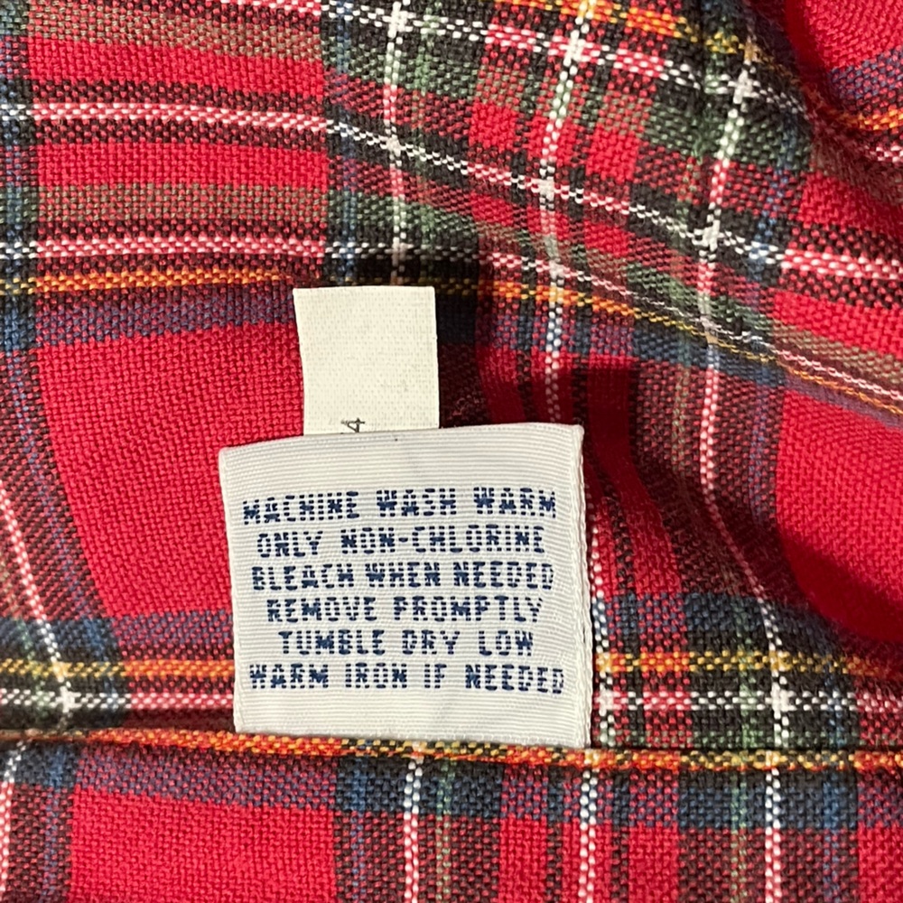 Classic Ralph Lauren Mens XXL Plaid Red Green Business Casual Button Down Preppy - Picture 7 of 9